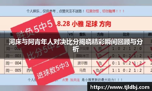 河床与阿青年人对决比分揭晓精彩瞬间回顾与分析